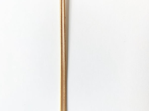 Brass snake chain