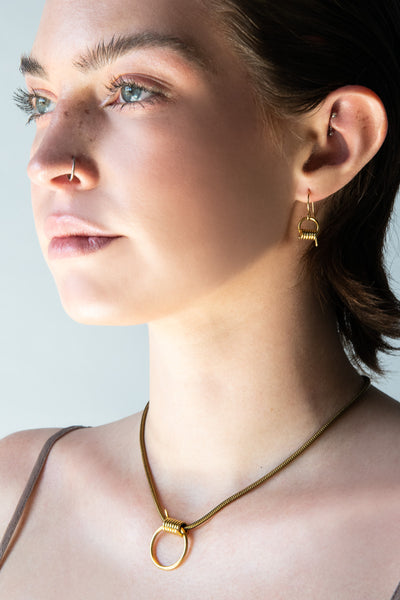DEFIANT Barbed Wire Earrings