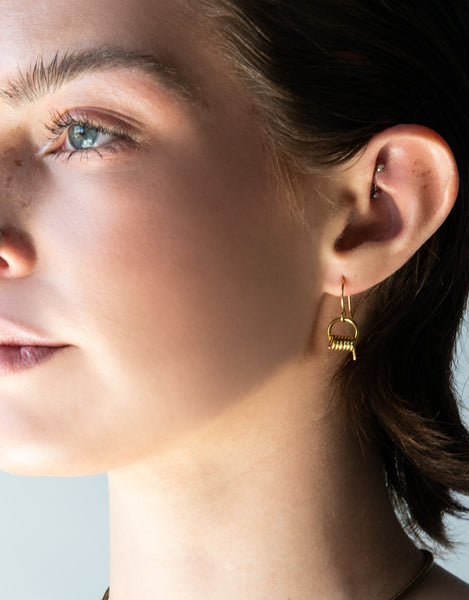 DEFIANT Barbed Wire Earrings