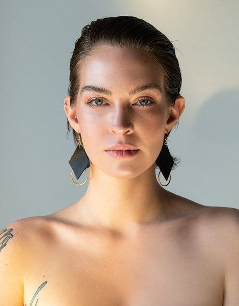 MUSE Leather Earrings