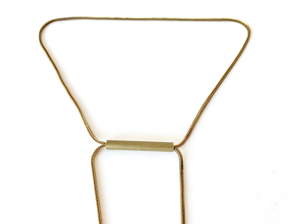 Adjustable slide bar of necklace