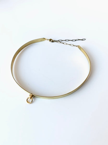 Gold Choker Collar