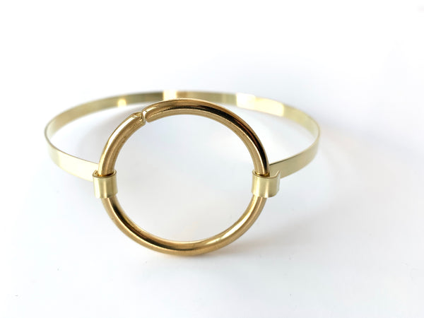 Gold o-ring choker