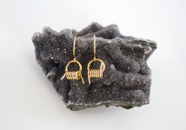 DEFIANT Barbed Wire Earrings