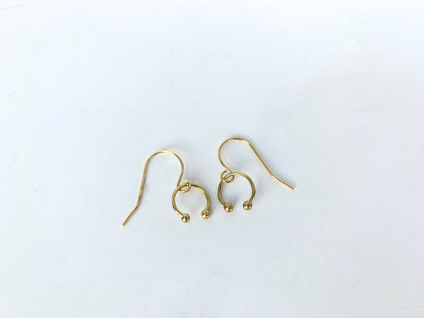 BRAT Mini Barbell Earrings