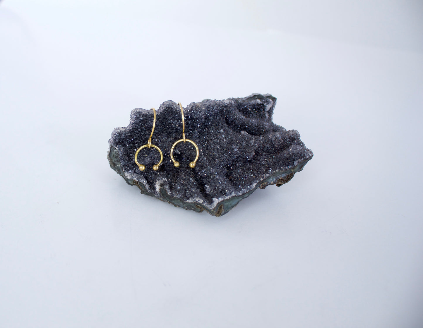 BRAT Mini Barbell Earrings
