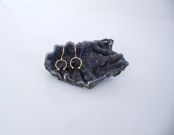 BRAT Mini Barbell Earrings