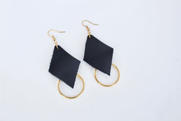 MUSE Leather Earrings