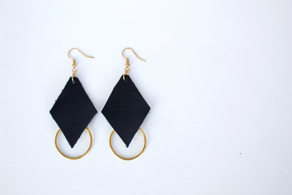 MUSE Leather Earrings