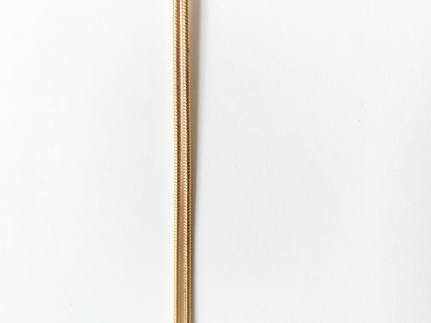 Brass snake chain