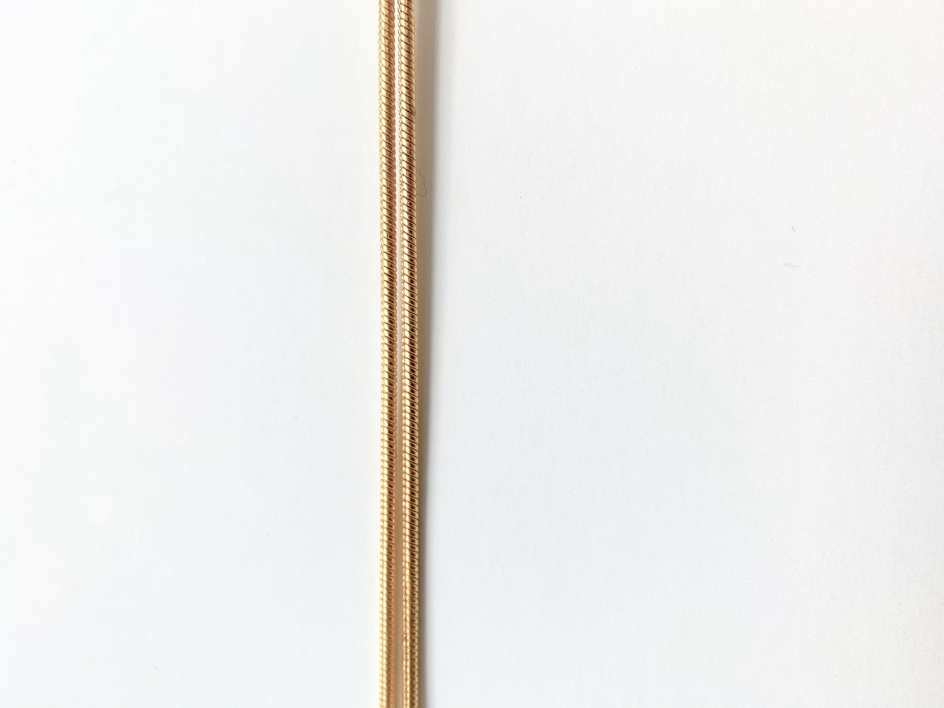 Brass snake chain