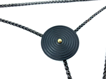 NOIRE Black Bolo Tie