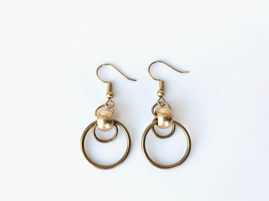DOUBLE TROUBLE Hoop Earring