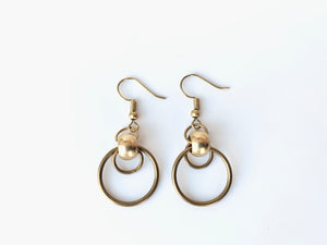 DOUBLE TROUBLE Hoop Earring