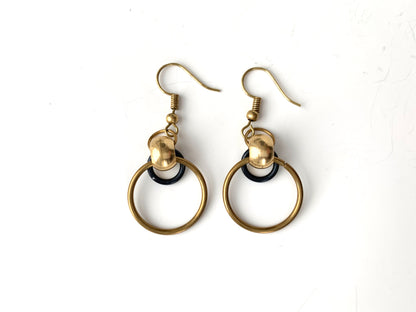 DOUBLE TROUBLE Hoop Earring