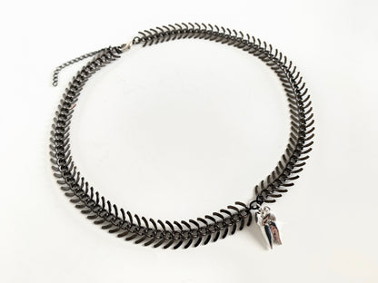 FREAK Silver Tooth Choker