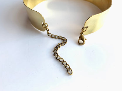 Gold Choker Collar