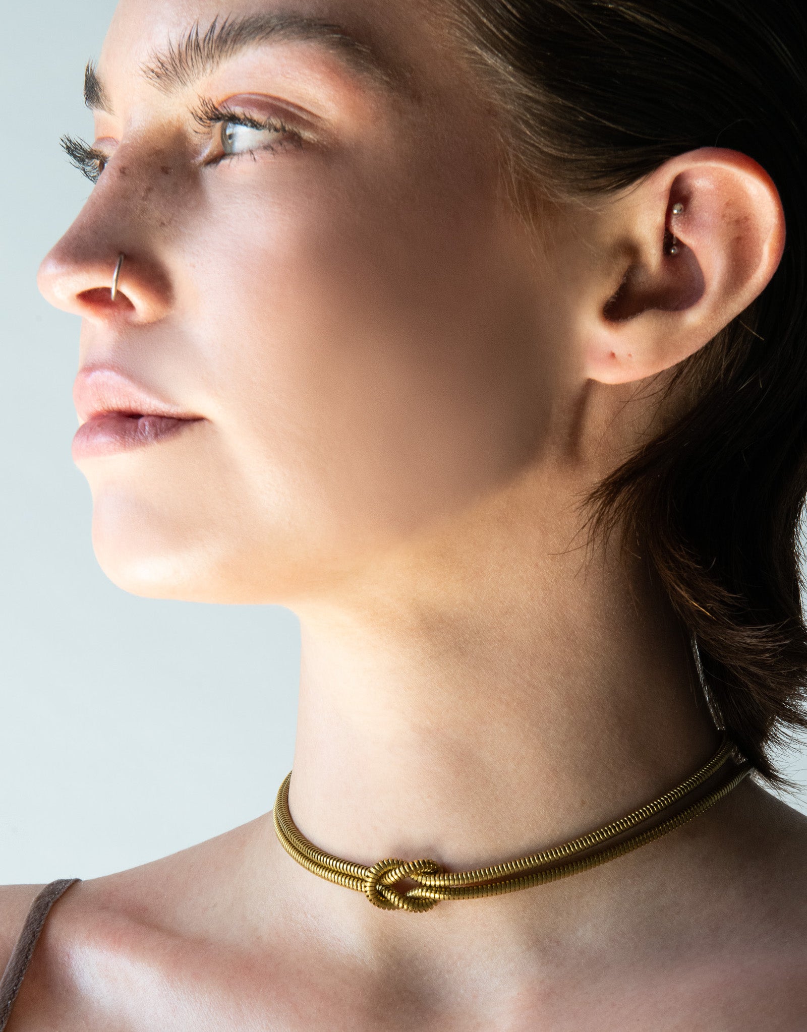 【BLACKPURPLE】[BLACK LABEL]CHAIN CHOKER NECKLACE 10mm 42cm BLACKPURPLE】[BLACK LABEL]CHAIN CHOKER NECKLACE 10mm 42cm