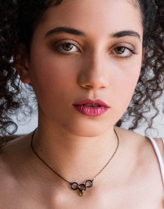 KITTEN Chain Mail Choker