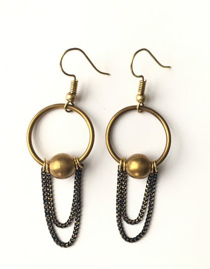 LUXX Gold Hoop Earrings