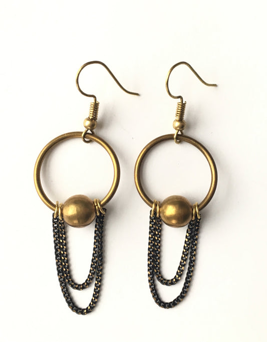 LUXX Gold Hoop Earrings