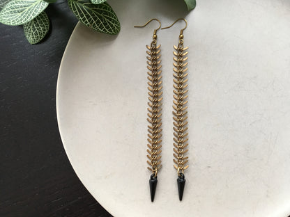 LUST Fishbone Earrings