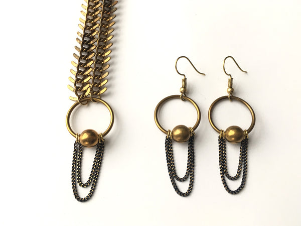 LUXX Gold Hoop Earrings