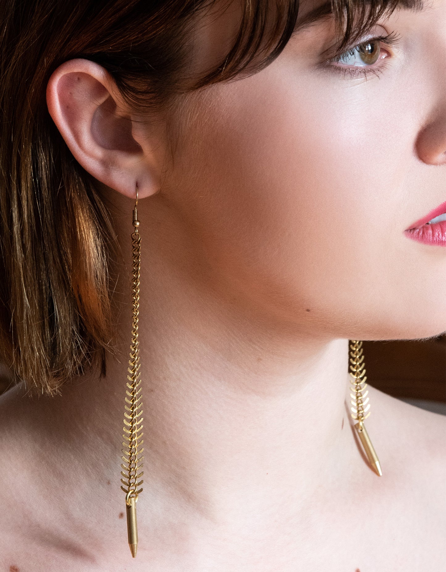 LUST Fishbone Earrings