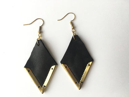 SULTRY Brass Tip Earrings