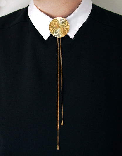 Bolo tie necklace
