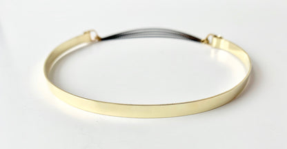Brass choker band
