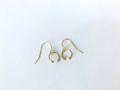 BRAT Mini Barbell Earrings