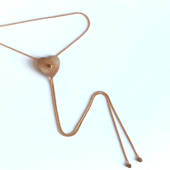 Heart bolo tie video