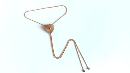 Heart bolo tie video