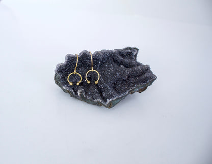 BRAT Mini Barbell Earrings