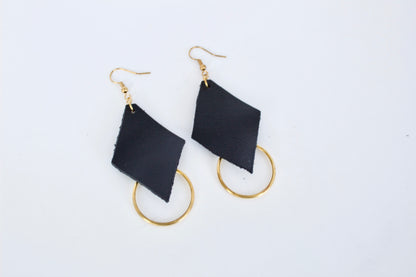MUSE Leather Earrings