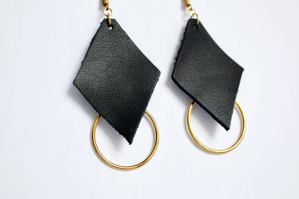 MUSE Leather Earrings