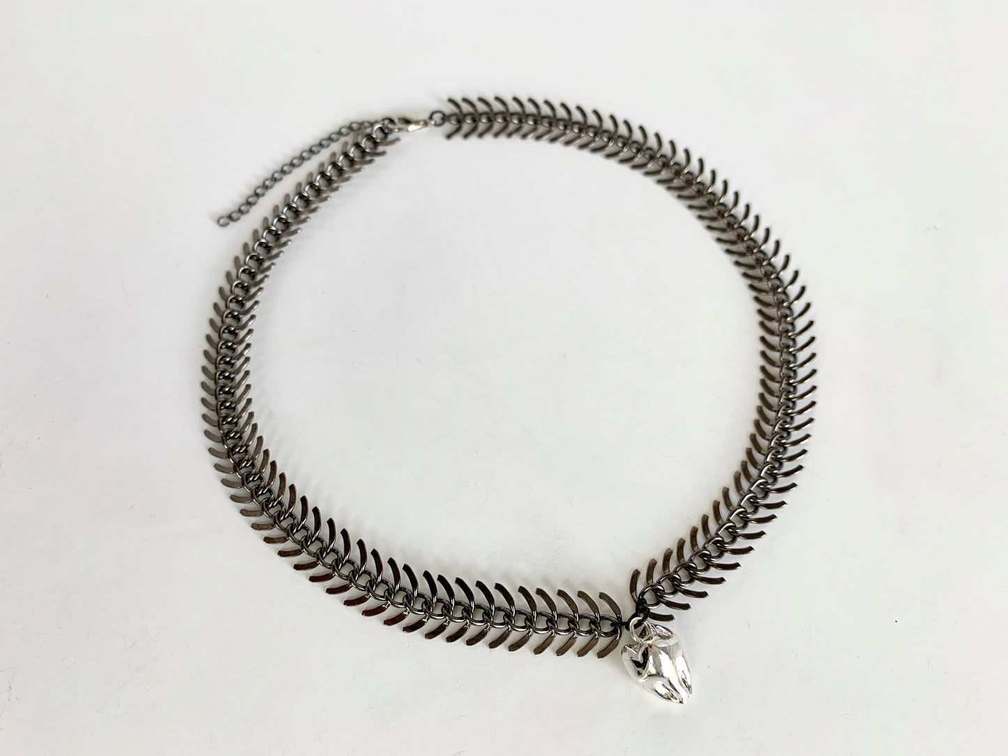 FREAK Silver Tooth Choker